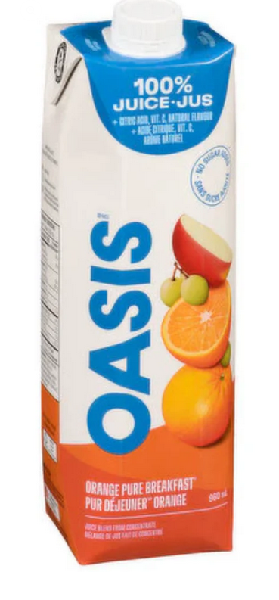 Jus pur déjeuner Oasis 1,5 kg