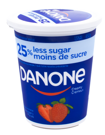 Yogourt Danone Fraises 650 g