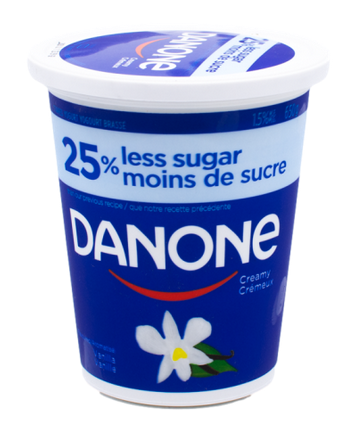 Yogourt Danone vanille 650 g