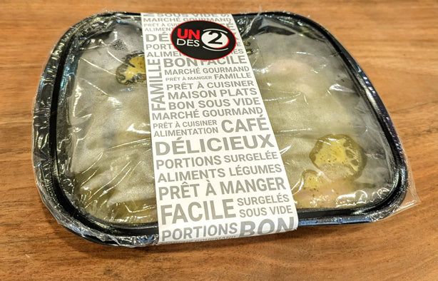 Poitrine de poulet mariné au pesto sur linguini 500 g