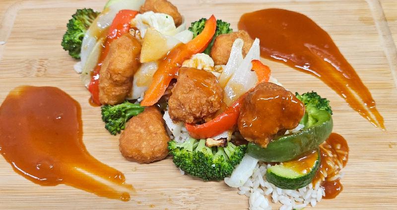 2 PLATS Poulet Général Tao 800 g