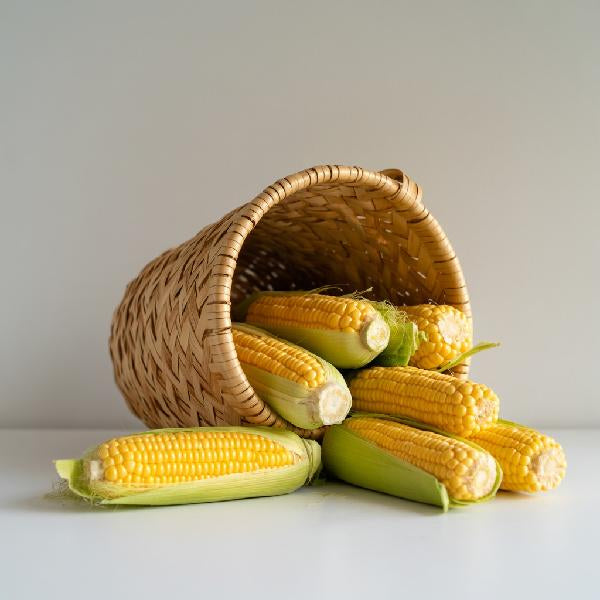 6 Épis de maïs frais et local (Roy de la Pomme, St-Georges) 1 kg