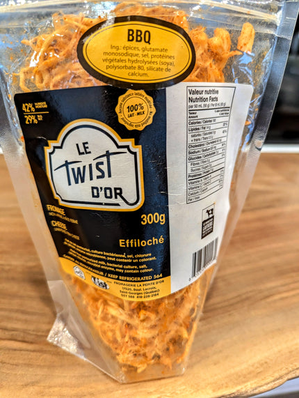 Fromage salé le twist d'or BBQ 300 g