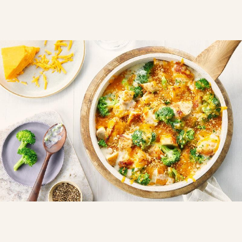 Casserole de poulet champignons, bacon 400 g