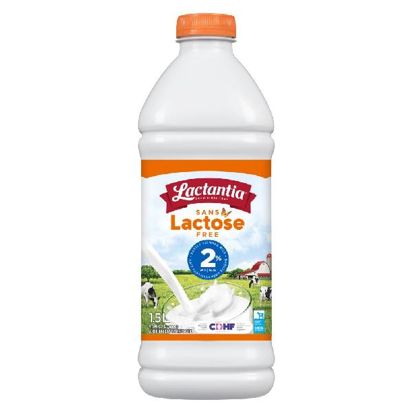 1.5 litre de lait 2% Lactantia PurFiltre Sans Lactose 1,5 kg
