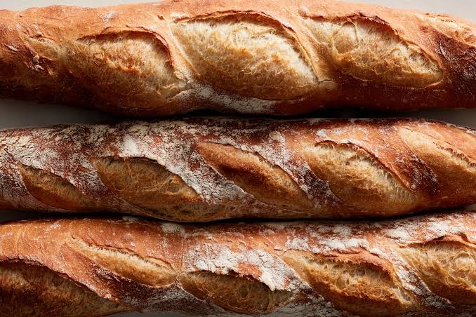 Pains baguettes Ciabattas cuits (4) 500 g
