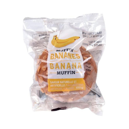 2x Muffins aux bananes 