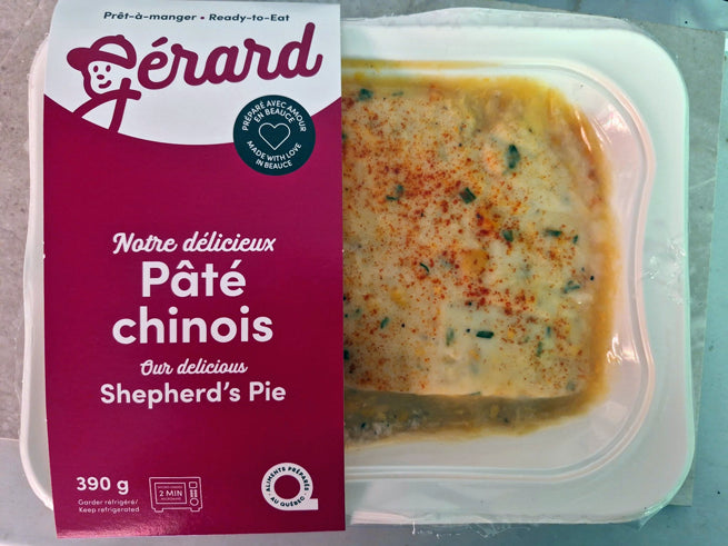 2 PLATS - Pâté chinois de Chez Gérard 700 g