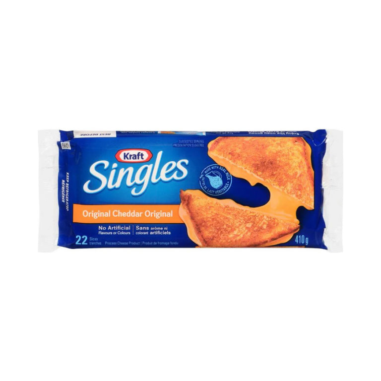 Singles Cheddar Jaune Original 410 g