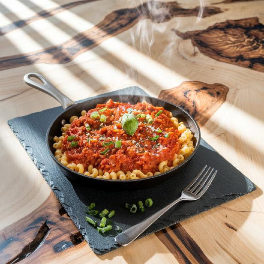 Macaroni à la viande - 1 pers 400 g