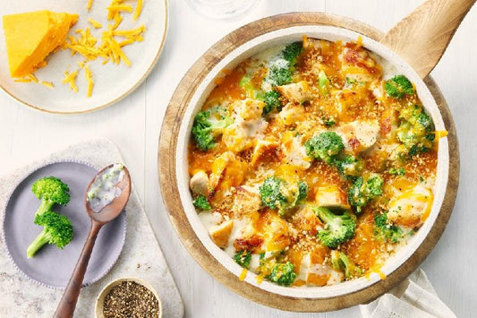 Gratin de poulet et jambon 400 g