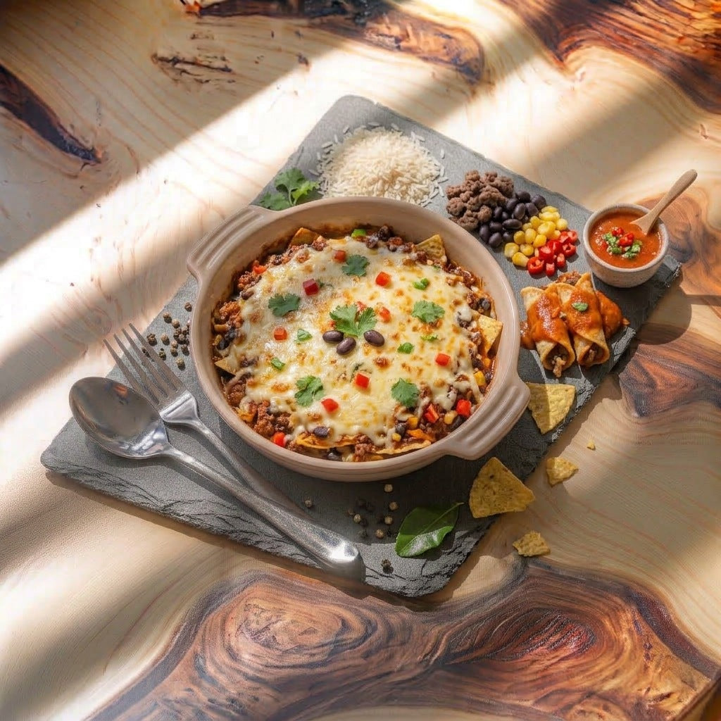 GRATIN DE BOEUF MEXICAIN 