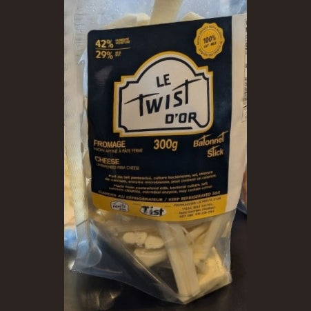 Fromage Bâtonnets salé le twist d'or 300 g