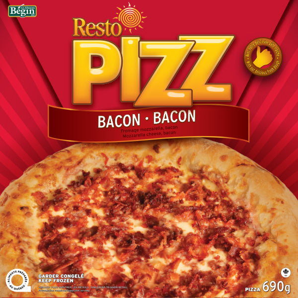 Pizza 12" - Bacon Resto Pizz 690 g