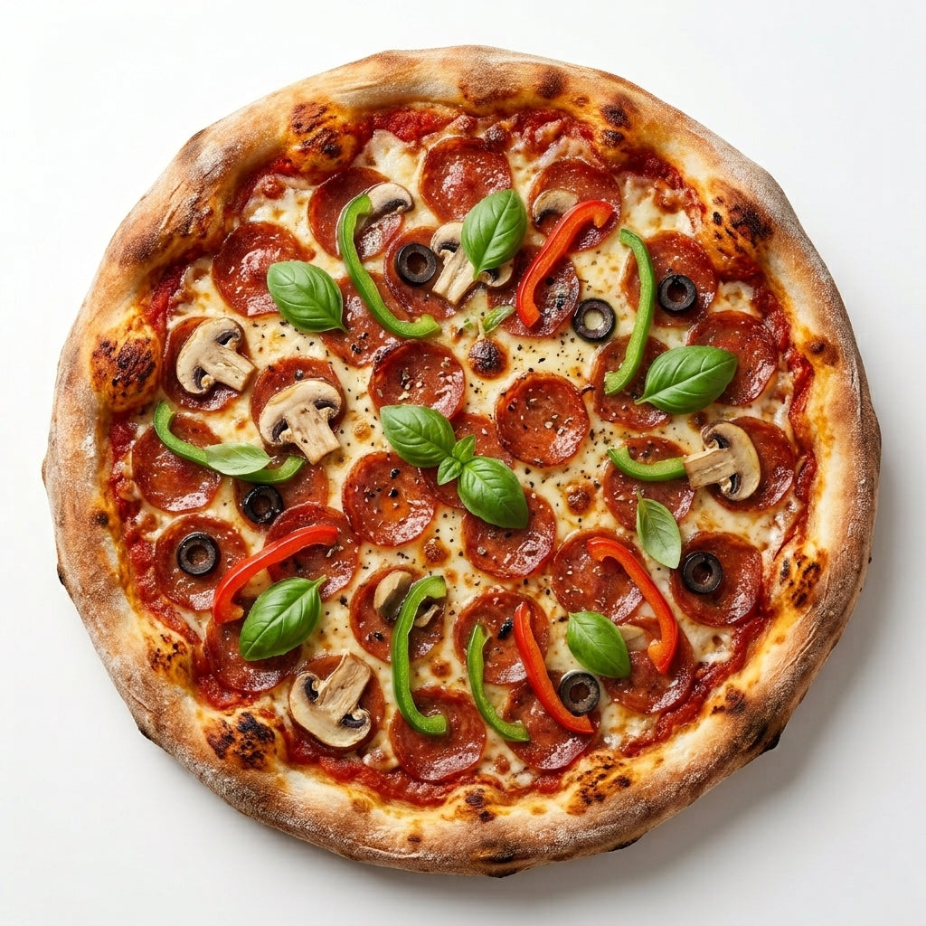 Pizza 16" Chaude - Garnie