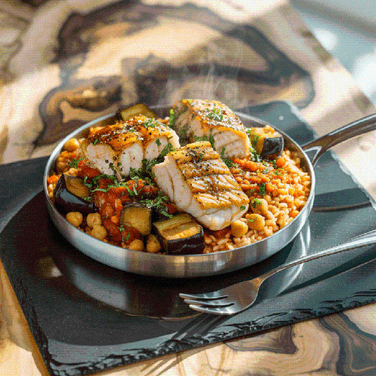 1D2 SIGNATURE - Aiglefin riz ratatouille pois chiche 425 g