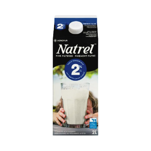 2 litre de lait 2% Natrel 2 kg